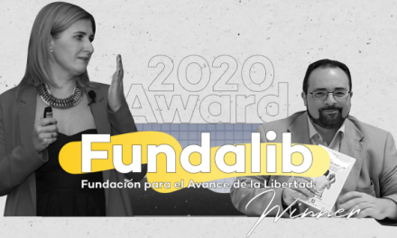 La Fundación para el Avance de la Libertad ha ganado el European Liberty Award 2020