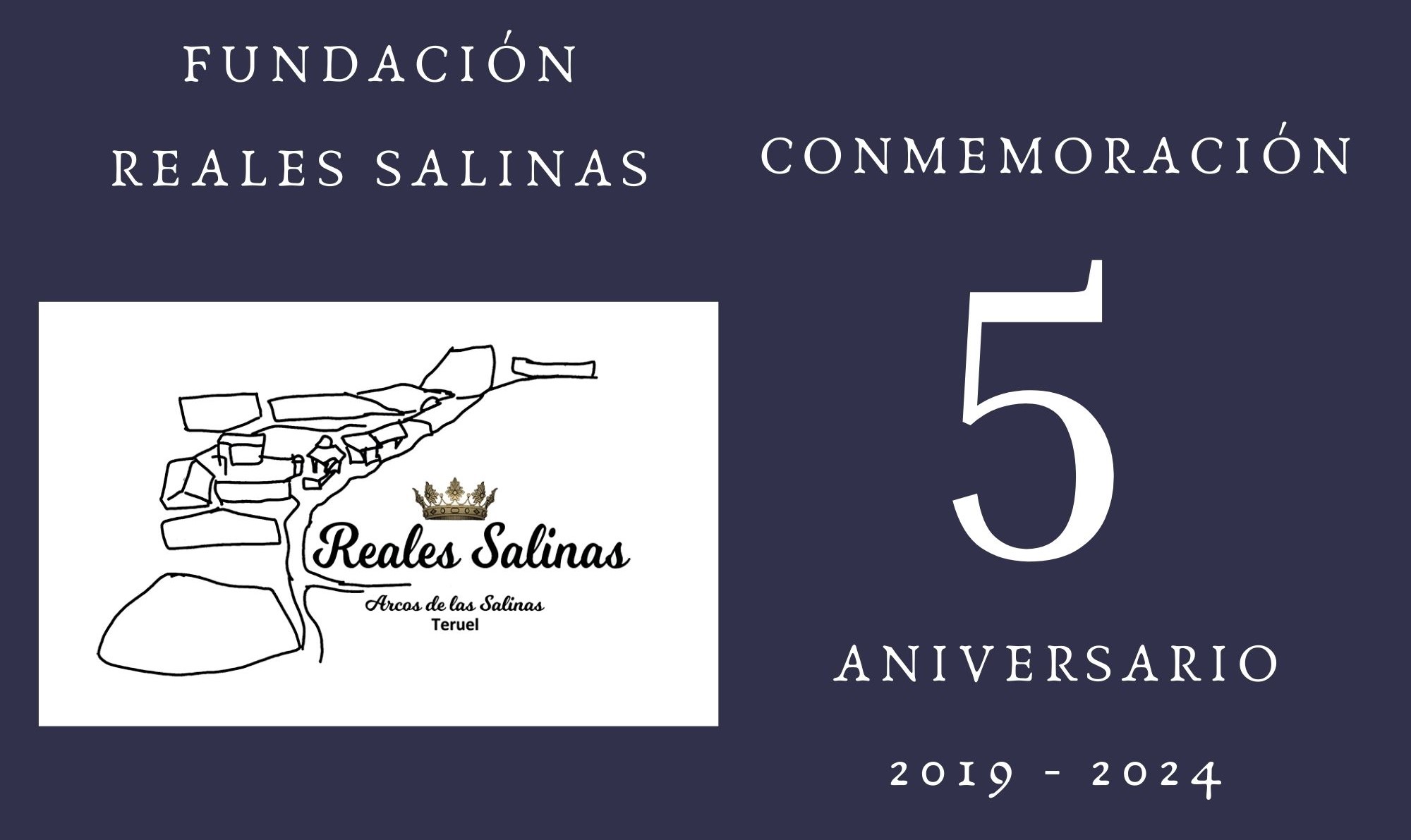 La Fundación Reales Salinas de Arcos de las Salinas celebra su quinto aniversario ofreciendo durante todo el verano actividades gratuitas para toda la familia 5 aniversario 1 - La Fundación Reales Salinas de Arcos de las Salinas celebra su quinto aniversario ofreciendo durante todo el verano actividades gratuitas para toda la familia